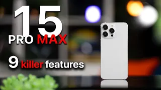 Apple iPhone 15 Pro Max - 9 features BETTER than the iPhone 14 Pro Max!