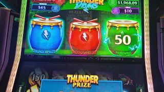 Major win on Thunder drums-#slots #casino #slots  #bigwin