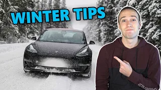 Winter Driving Tips and Features to Improve Efficiency [Tesla Model 3 & Y]