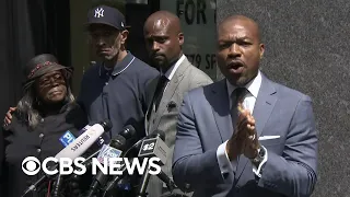 Jordan Neely's family attorneys speak to reporters after arrest of Daniel Penny | full video