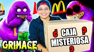 ABRIMOS LA CAJA SECRETA Y MISTERIOSA DE GRIMACE - El personaje maldito de MC DONALDS 📦❓| Pathofail