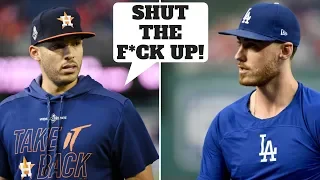 Carlos Correa Tells Cody Bellinger to "Shut The F*ck Up!"