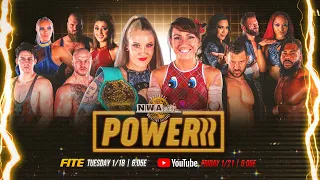 NWA Powerrr S7E5 | Hawx Aerie v Idolmania Sports Management! Matt Cardona! Kylie Rae v Allysin Kay!