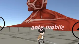 Aottg android download link + gameplay showcase titan