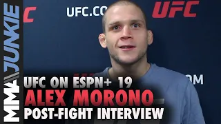 UFC Tampa: Alex Morono post fight interview