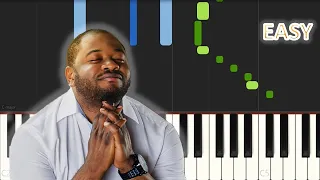 Moise Mbiye - Heros | EASY PIANO TUTORIAL BY Extreme Midi