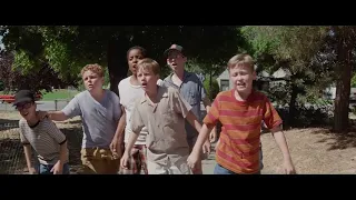 The Sandlot 1993 Benny gets chase by the beast Part 1 scene