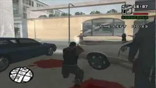 Let's Play GTA SA Left 4 Theft #6 (German) (HD) - Neue Taktik und Banditen :D