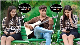 Ignoring & Irritating Prank With Twist| Singing Love Songs With Impressing Girl Reactions😍|Jhopdi K