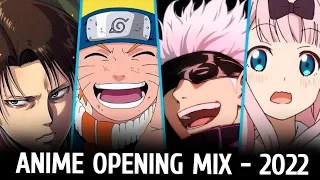 Anime Opening Music Mix | Best Anime OP All Time | Anime Opening Compilation 2022