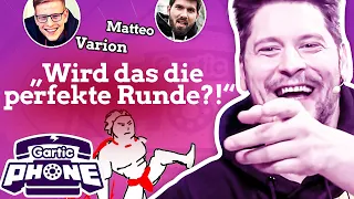 Simons malerisches Verwirrspiel | Gartic Phone mit Bonjwa uvm