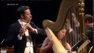 Anneleen Lenaerts and Walter Auer play Concerto for flute and harp in C major KV 299 by Mozart