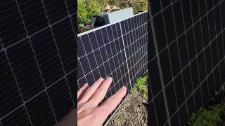 jackery 2000 pro  - third party 24v 450watt solar panels