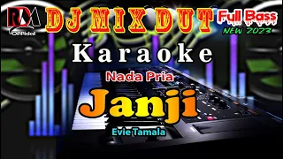 Dj Remix Dut Bas Horegg || Karaoke Janji - Evie Tamala [Nada Pria] By RDM Official