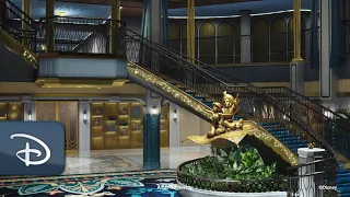 First Look: The Grand Hall on the Disney Treasure | Disney Cruise Line