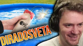 Herdyn reaguje na DIRUDOSVETA jak hodil obří petardu do bazénu