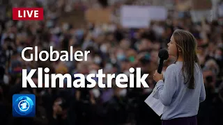 Greta Thunberg und Luisa Neubauer nach dem Klimastreik in Berlin