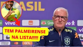 react PRIMEIRA ESCALAÇÃO DO DORIVAL JR - TEM PALMEIRENSE NA LISTA!