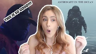 FIRST TIME Reacting To  Masked Wolf - Astronaut In The Ocean *ITS SO GOOD*