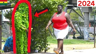 She Had A Heart Attack? Bushman Prank 2024!