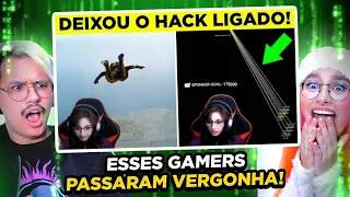 SÉRIO ISSO?! REACT Gamers Que Foram Pegos Trapaceando - PARTE 2