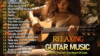 Soothing Melodies of Romantic Guitar Music Touch Your Heart 🍁 Top 30 Guitar Love Songs Collection