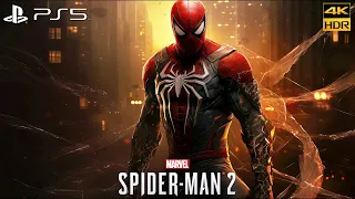 "Spider-Man 2 PS5 4K HDR 60FPS Quality Mode Gameplay Part 1 - INTRO  | TIMESTAMPS"