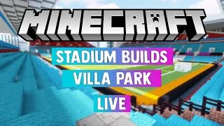 Minecraft Stadium Builds: Villa Park [3] Stands