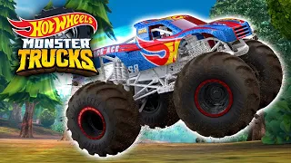Race Ace’s Craziest Monster Truck Challenges Ever + More Cartoons for Kids 💥 | Hot Wheels