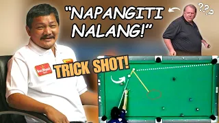 NATULALA AT NAPANGITI NALANG ANG POOL LEGEND SA MAGIC NI EFREN REYES! HALL OF FAMER SINAMPOLAN!