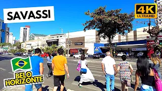 🇧🇷 Walking in Savassi, Belo Horizonte, Brazil・[4K] 2021