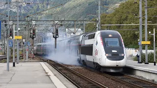 Départ en retraite en gare de Grenoble