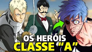 TODOS OS HERÓIS CLASSE "A" E SEUS PODERES EXPLICADOS | One-Punch Man