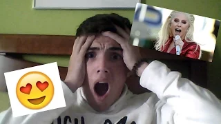 ME REACTING TO 'LADY GAGA | REAL VOICE (WITHOUT AUTOTUNE)'!!!