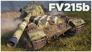 FV215b • BRITISH FAST SHOOTER • WoT Gameplay