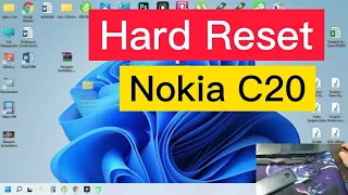 Hard Reset Nokia C20, C2 TA-1339, TA1352, TA 1263 com Computador