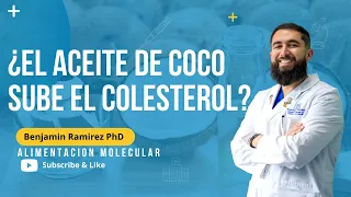 ¿El aceite de coco sube el colesterol?