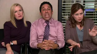 The Office - Angela Martin, Pam Beesley, Oscar Martinez - Unbelievable.