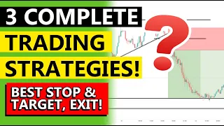 3 Perfect Trading Strategies with Entries, Exits, Trailing Stop