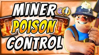 94% WIN RATE! Top Miner Poison Deck (No Little Prince!) — Clash Royale