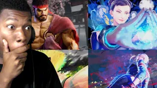 Street fighter 6 All characters Intros & Win Poses REACTION
