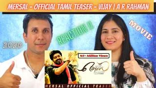 Mersal - Official Teaser [ REACTION !! ] Vijay | A R Rahman | Atlee | Knights Kingdom React