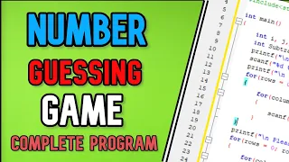 Number Guessing Game in C Language ll Using loop