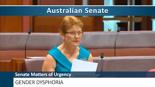 Senate Matters of Urgency - Gender Dysphoria