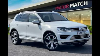 Used 2016 Volkswagen Touareg 3.0 TDI V6 Tech R-Line 4WD AT Chester | Motor Match cars for sale