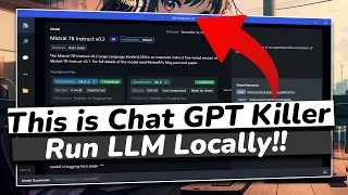 How To Run LLM Locally on Any Computer With LM Studio (LLaMa, Mistral & More)