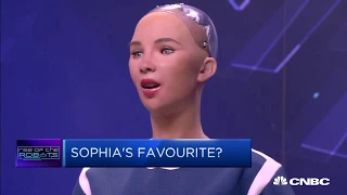 Sophia the Robot:  Robots can take over the most dangerous, menial jobs