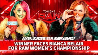 Asuka Vs Becky Lynch Oportunidad Campeonato Femenino de Raw - WWE Raw 16/05/2022 (En Español)