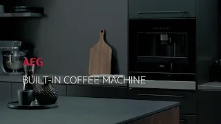 How to set up your AEG built-in coffee machine in 8 Steps