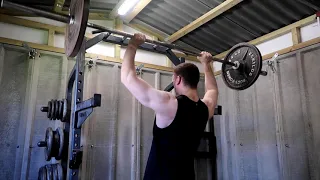 60kg Overhead Press - 6 reps